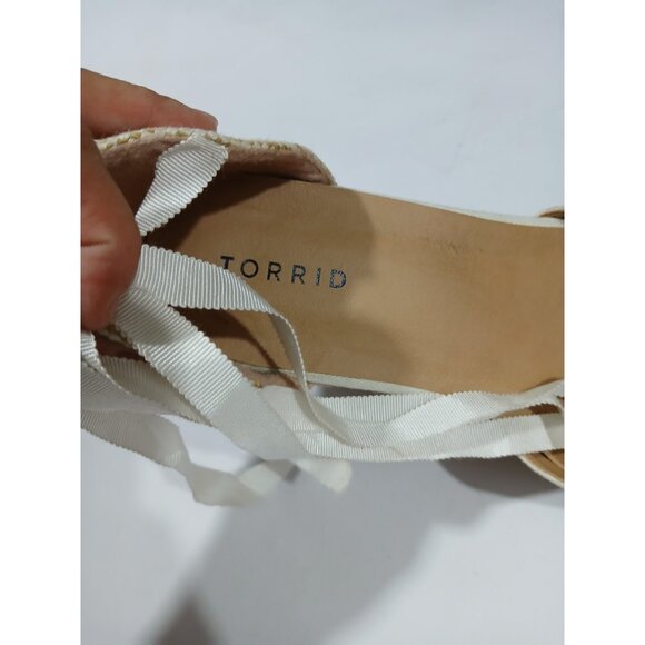 Torrid Espadrille Platform Wedge Shoes - Picture 10 of 14